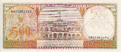 Beschrijving achterzijde: PALACE